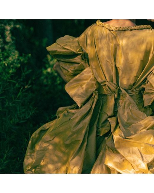Miro Misljen Yellow Balloon Dress
