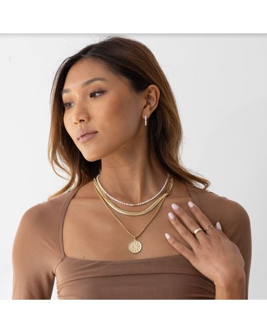 SET & STONES Metallic Solana Necklace