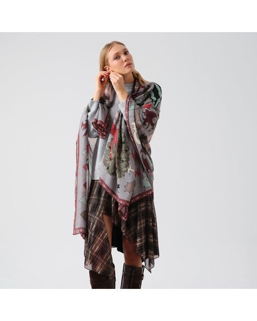 Iodes Blue Shadow Shawl