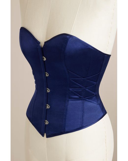 Scarlett Gasque Blue Cindy Corset