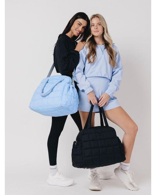 augustnoa Blue The Weekender Duffle Bag
