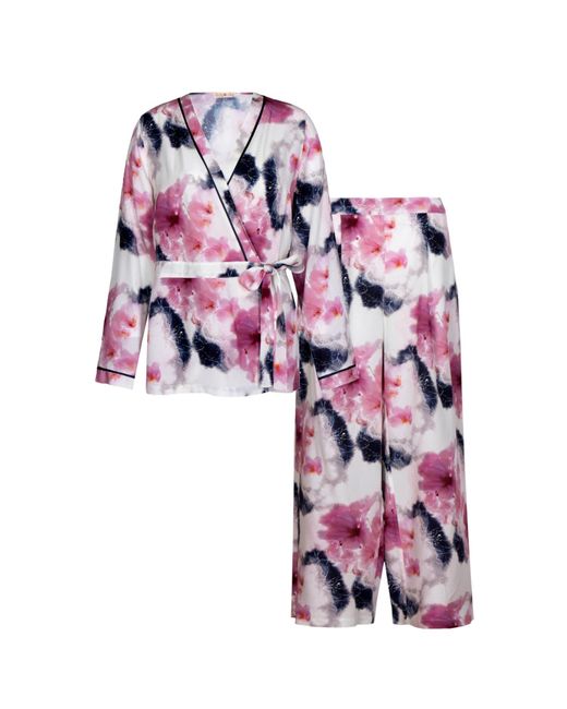 Oh!Zuza Pink Wrap Pyjama Set