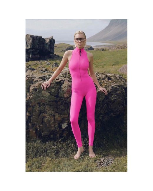 Monosuit Pink Bodysuit Monoskin Americana