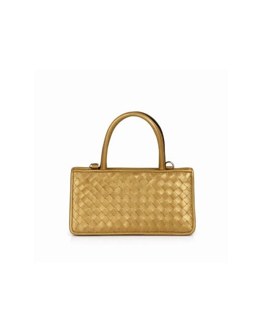 F3Rog by Rana Metallic Woven Leather Crossbody Piraye Bag