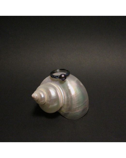 Ninemoo Blue Midnight Orbit Ring