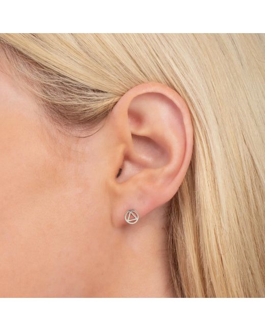 Maya Brenner Brown Charm Stud