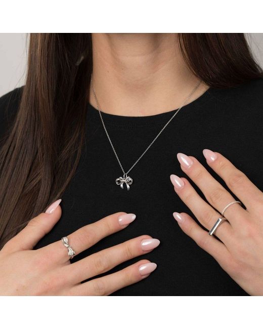 Belinda Jewelz White Bow Charm