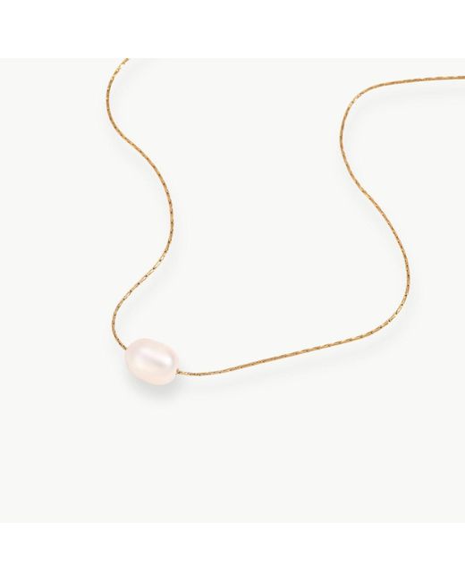 Mickey's Girl Metallic Liora Pearl Waterproof Choker