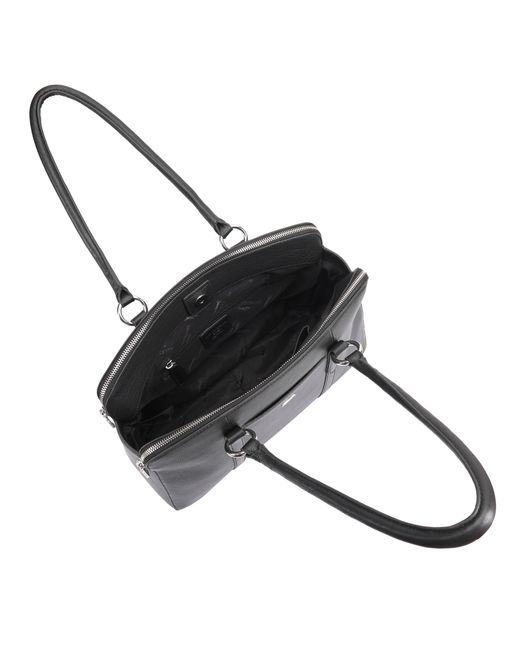 Paul Costelloe Black Laurent Leather Tote