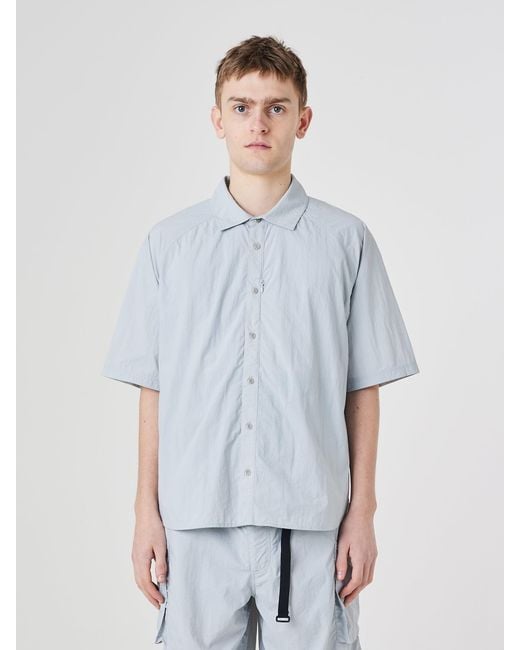 Uskees Blue Technique Trek Shirt for men