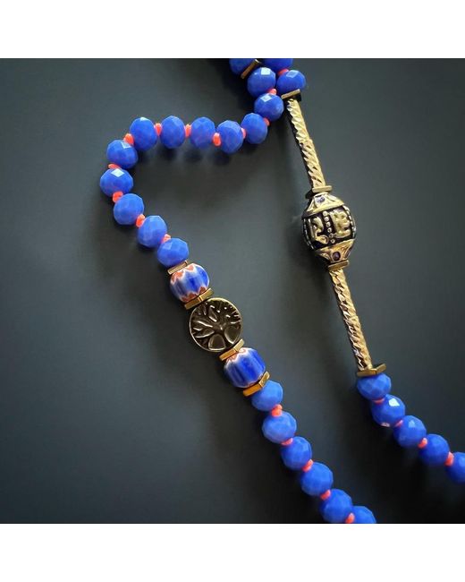 Ebru Jewelry Metallic Yoga Meditation Necklace