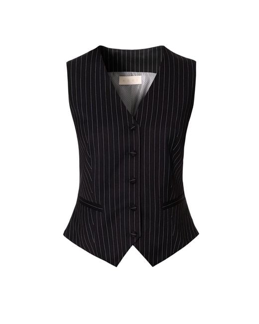 AGGI by HALEWSKI Black Hana Shadow Vest