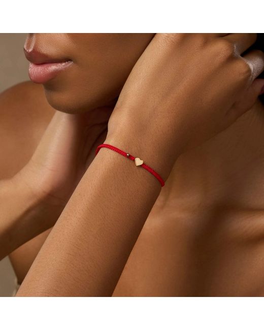 Karma and Luck Red String Heart Charm Bracelet – Love Energy Jewelry – Enchanting Love