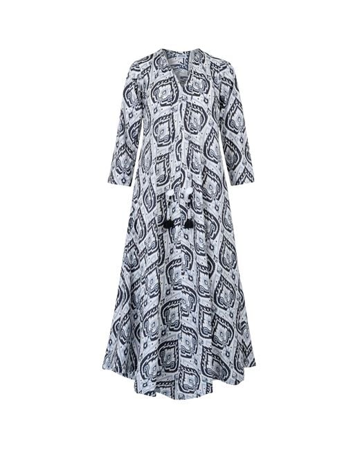 Antra Designs Blue Aeastas Kaftan