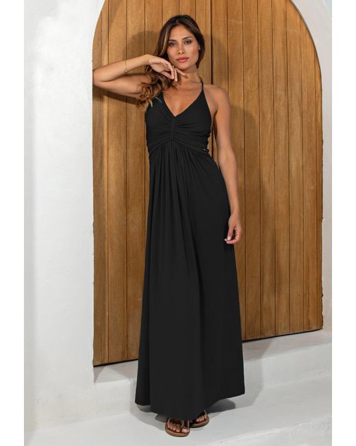 Chic by Lirette Black Halter Dress Natural