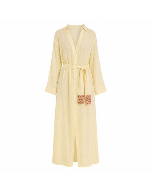 Muche Et Muchette Yellow Nila Dress