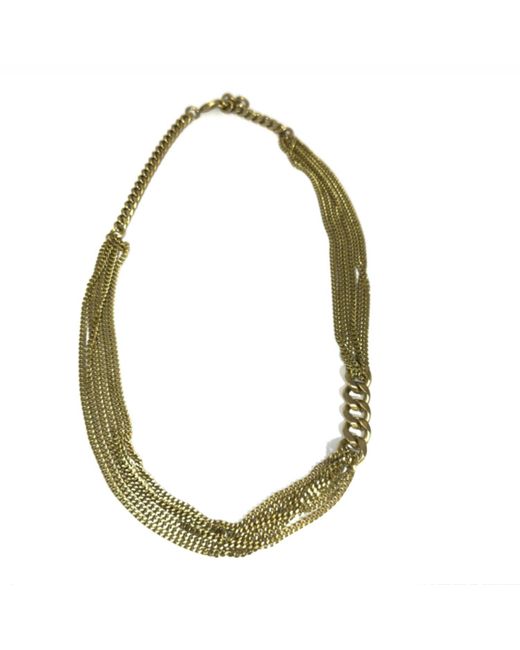 Rachel Nathan Metallic The Link: Drape Necklace