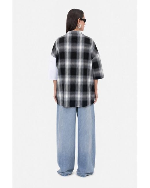 mysimplicated Black Division Overshirt for men