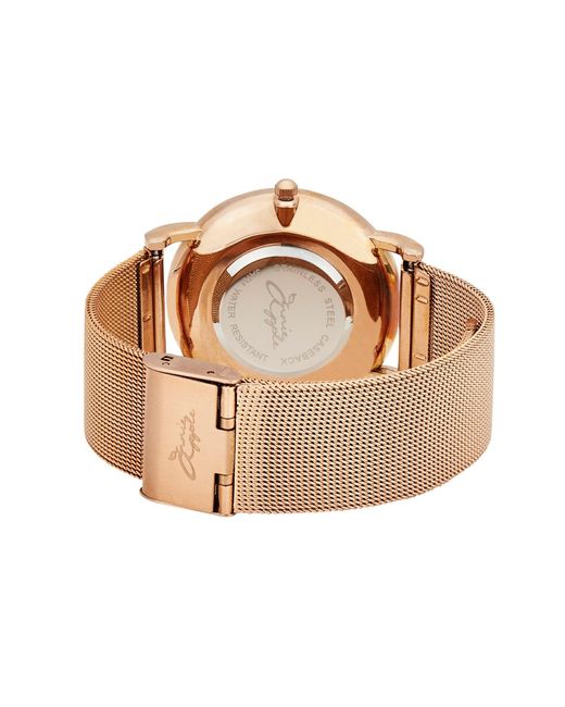 Bermuda Watch Company Metallic Annie Apple Alore Mesh Hairdresser Scissor Hands Watch