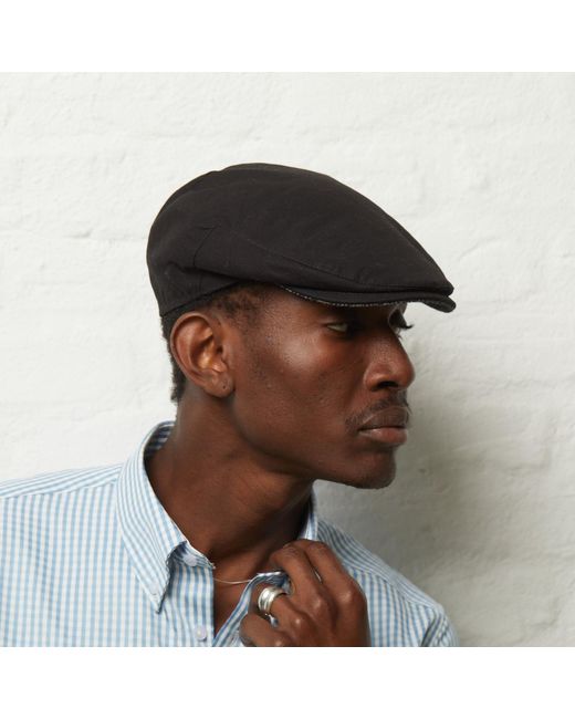Dasmarca Hats Gray Finley Carbon Italian Waterproof Cap for men