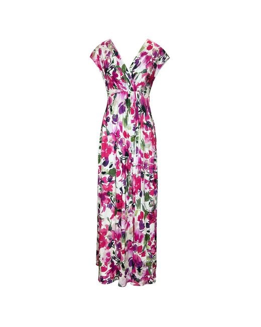 Alie Street London Purple Petite Sophia Maxi Dress
