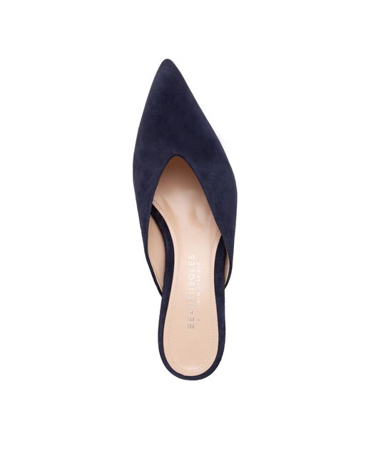 Beautiisoles by Robyn Shreiber Made in Italy Blue Gal Mule