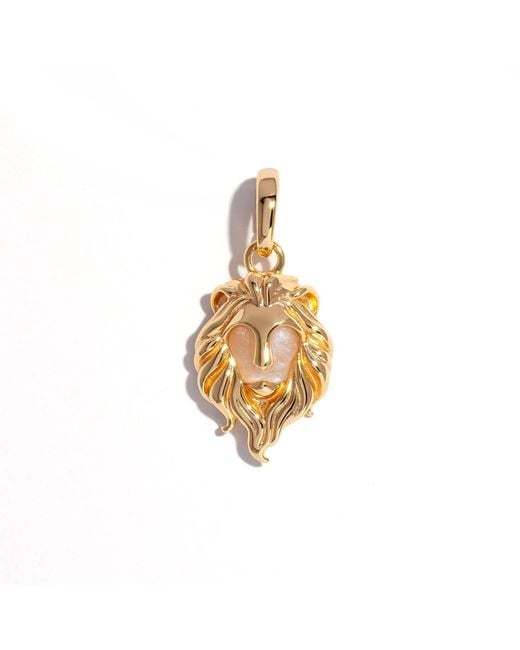 MARIE JUNE Jewelry Metallic Divine Lion Pendant