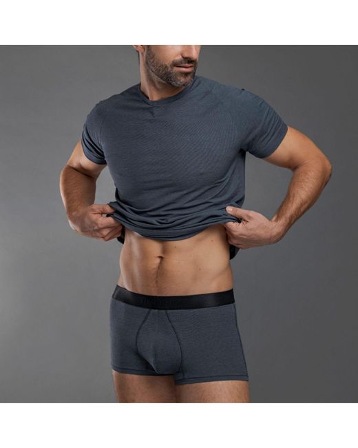 Zd - Zero Defects Blue Akiles Trunk – Breathable & Soft Soy Fiber for men