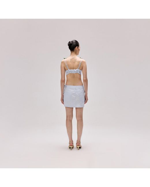 Herfetch Blue Resort Mini Skirt