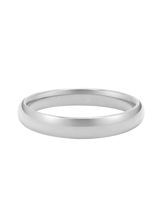 Nialaya Gray Classic 12Mm Round Bangle