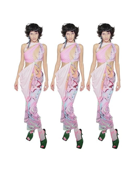 Paloma Lira Pink Put-On-A-Dress