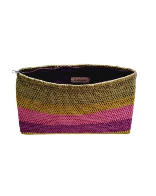 Springmoonatelier Red Christmas Pouch Handbag