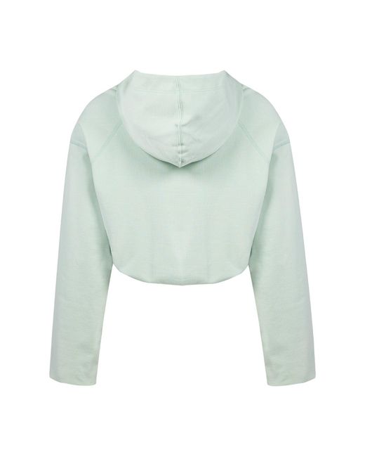 Pcfg Green Neutrals Free Heaven Crop Hoodie
