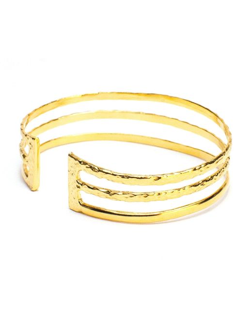 Lexi Jewelry Metallic Lady Empress Adjustable Cuff Bracelet