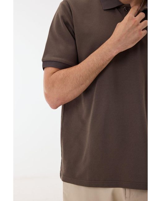 Ashita Fernandes Brown Rami T Shirt for men