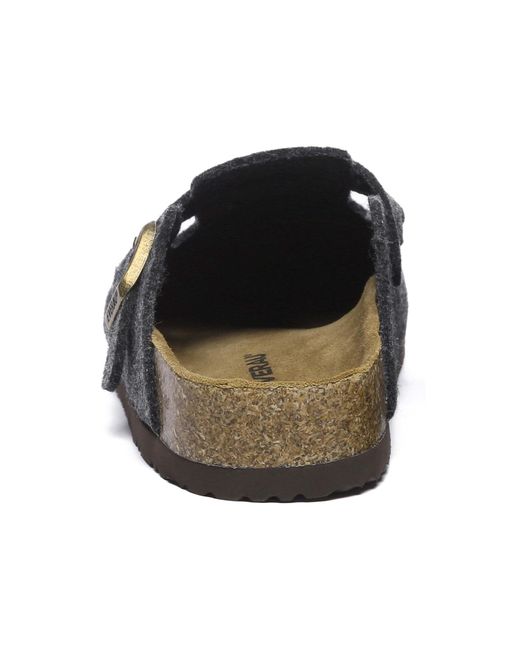 EverAu Australia Black Nightjarwea Leather Sandals