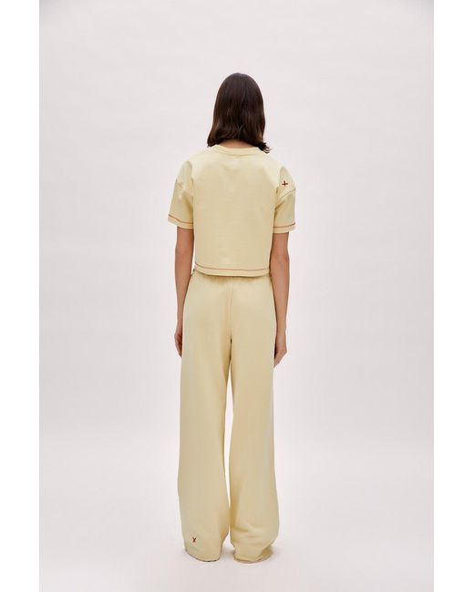 Pcfg Natural Neutrals Crop Tee