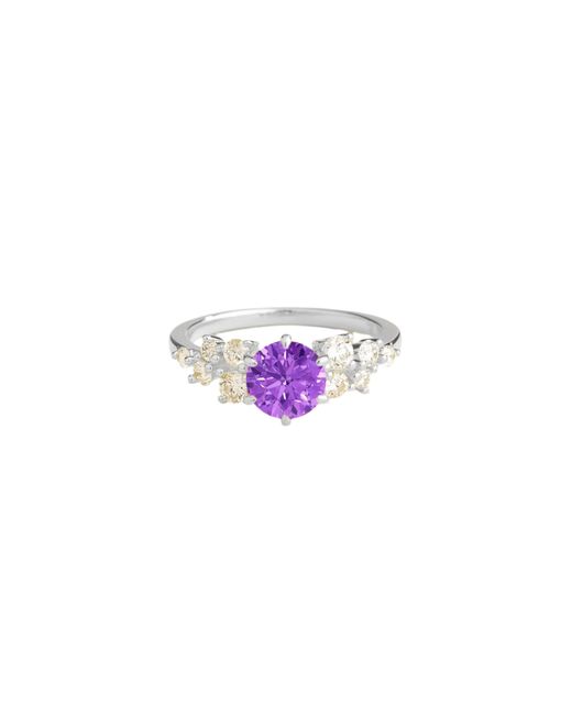 Juvetti Purple Floret Ring