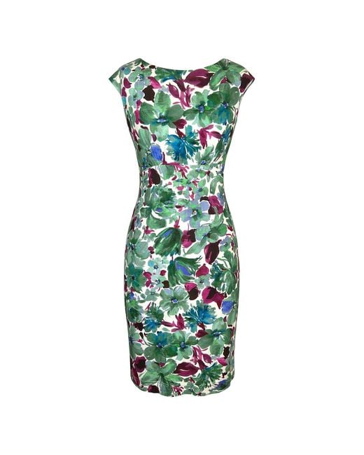 Alie Street London Green Petite Pippa Shift Dress