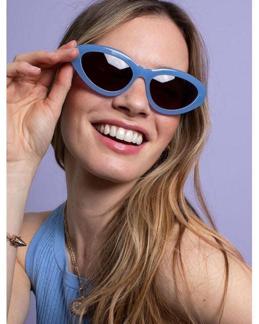 ZOË DE PASS EYEWEAR Purple Billie Sky