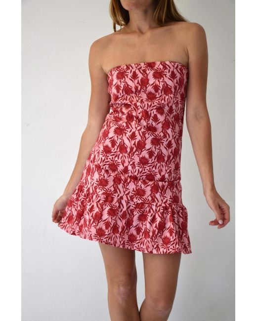 Mind Traveler Red Mafalda Dress