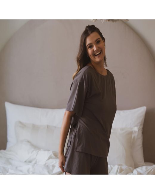 Nola Brown Pyjama Taupe