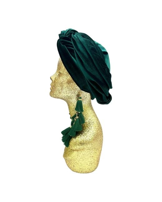 Julia Clancey Green Forest Chacha Turban