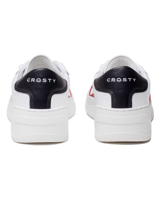 Crosty White Onda Designer Sneakers for men