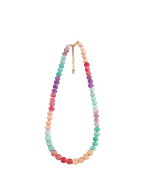 MacRae & Co Multicolor Beaded Love Necklace