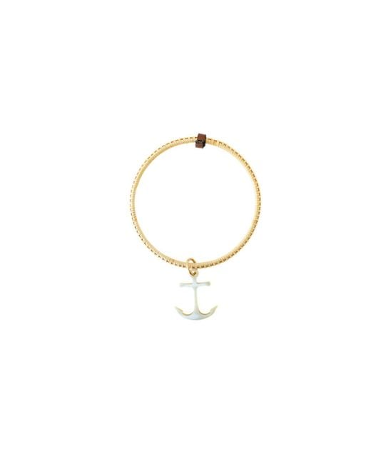 Whale Tail Weaving Metallic Neutrals The Nautically Charmed Cabin Boy Bangle