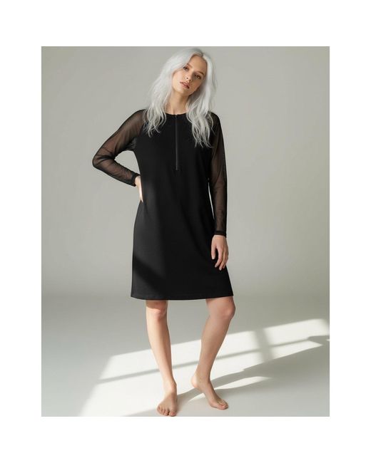 SNIDER Black Umbra Dress