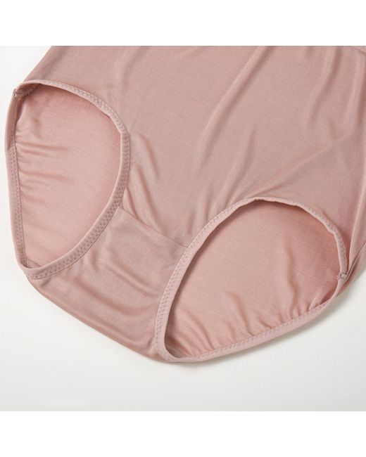 Soft Strokes Silk Natural Set Of Two Knitted Silk Mid Rise French Cut Pantie Shimmer Collection