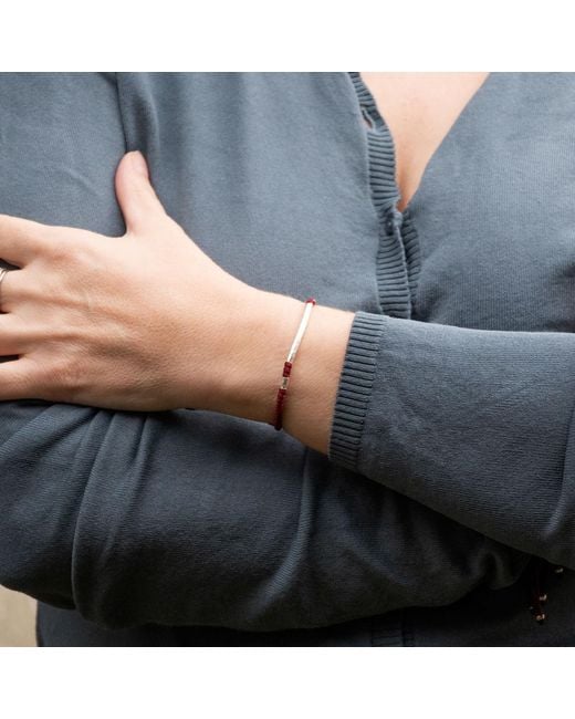 Harbour Uk Red Little Björn Rope Bracelet