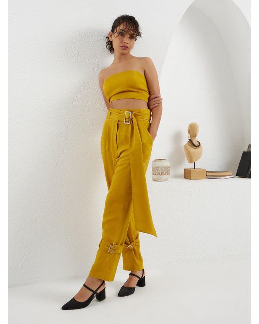 Lumina Eligma Yellow Matador Pants